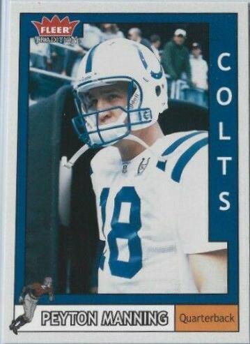 Peyton Manning #188 2003 Fleer Tradition Football