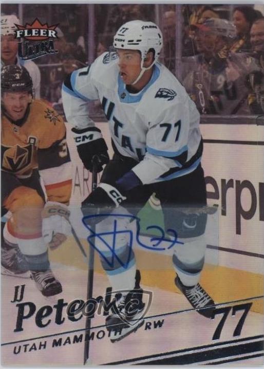 JJ Peterka [Rainbow Foil Auto] #51
