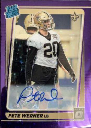 Pete Werner [Autograph Purple Stars] #276
