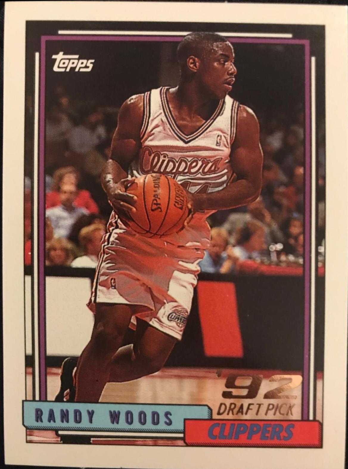Randy Woods #272 Basketball Cards 1992 Topps