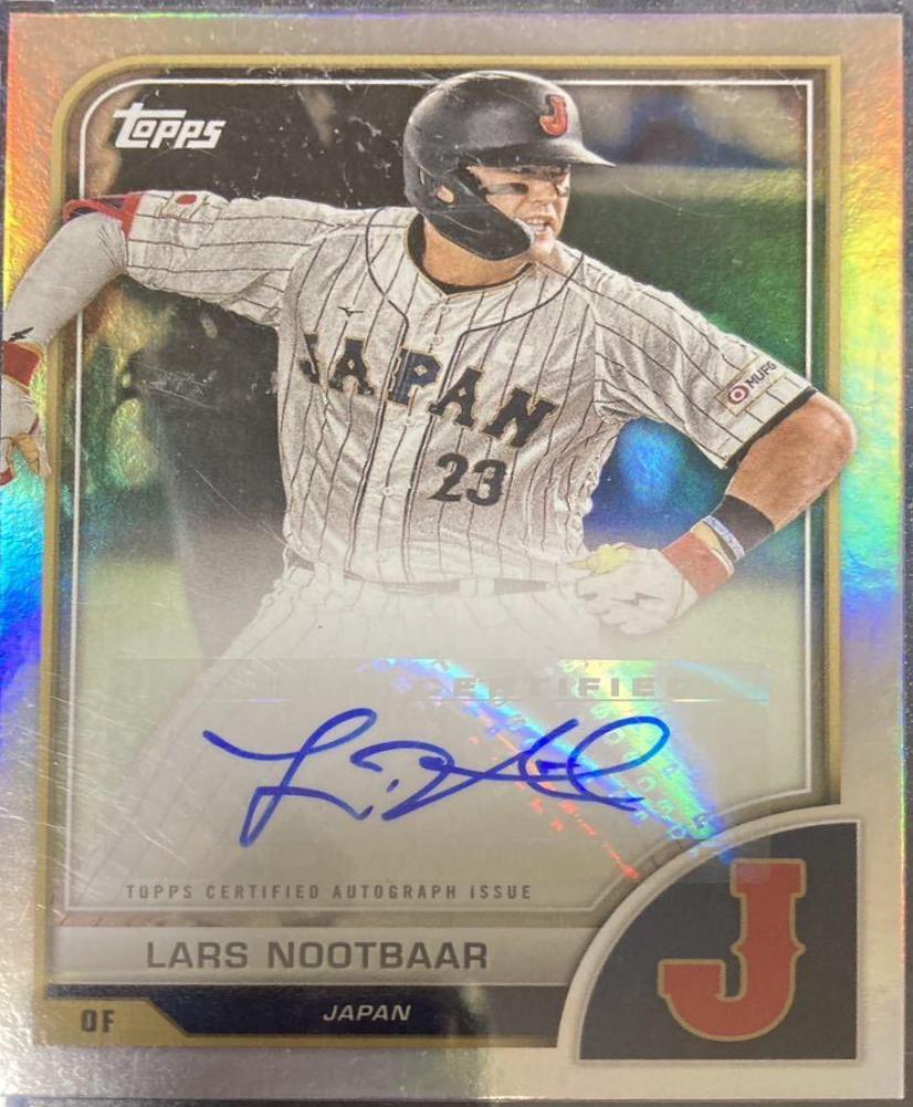 Lars Nootbaar #AV-LN 2023 Topps World Baseball Classic Autographs