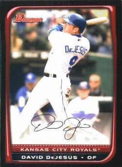 David DeJesus #2 Baseball Cards 2008 Bowman
