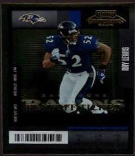 Ray Lewis #10 Football Cards 2004 Playoff Contenders