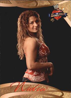 Nidia #18 Wrestling Cards 2004 Fleer WWE Divine Divas 2005