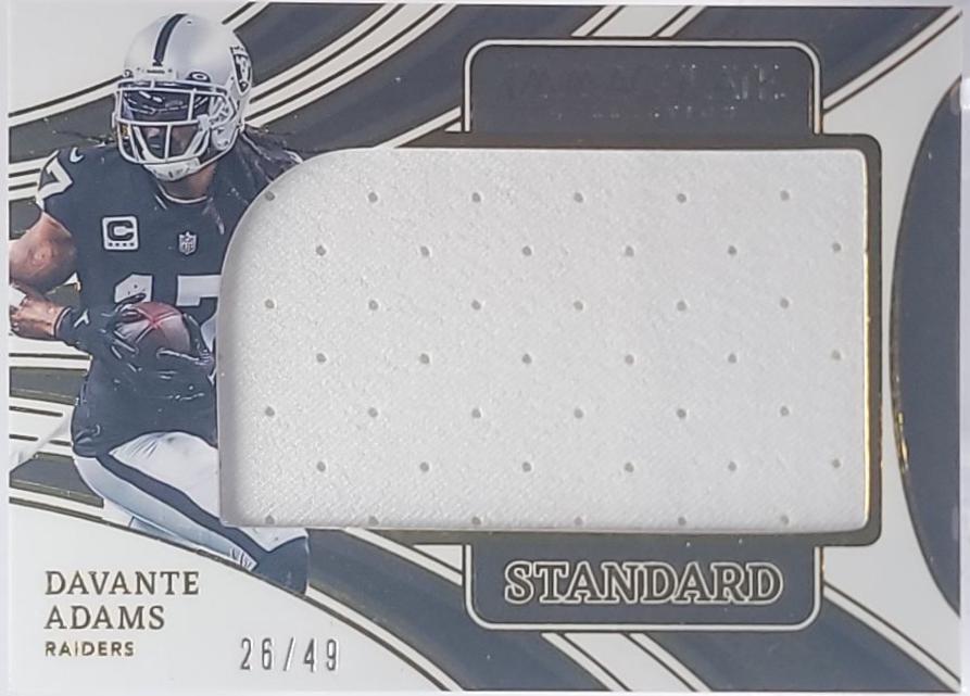 Davante Adams #56 2024 Panini Immaculate Standard Jersey Football