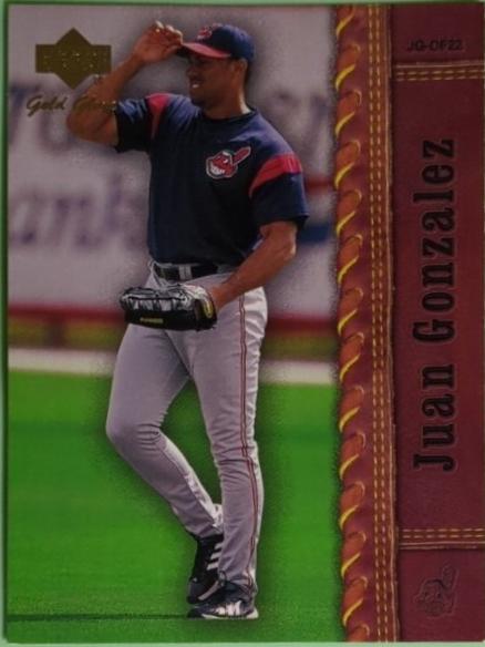 Juan Gonzalez #11 Baseball Cards 2001 Upper Deck Gold Glove