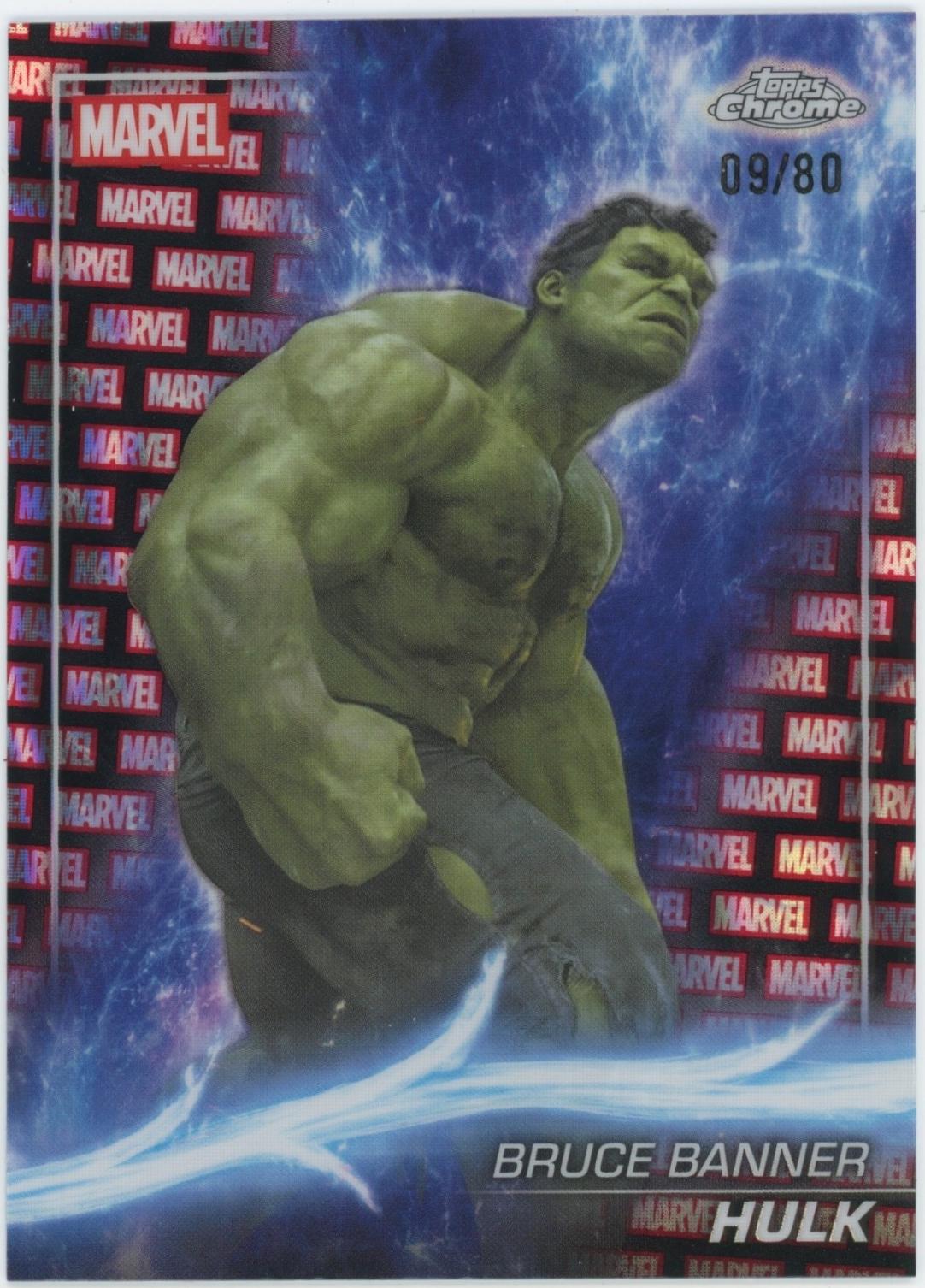 Hulk [Marvel Red Black Lava Refractor] #27