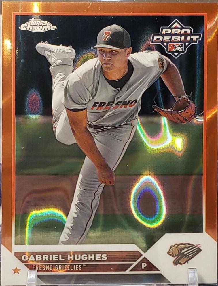 Gabriel Hughes #PDC-66 2023 Topps Pro Debut Chrome Baseball