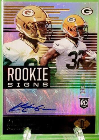 Kylin Hill #RS-KH Football Cards 2021 Panini Illusions Rookie Signs Autographs