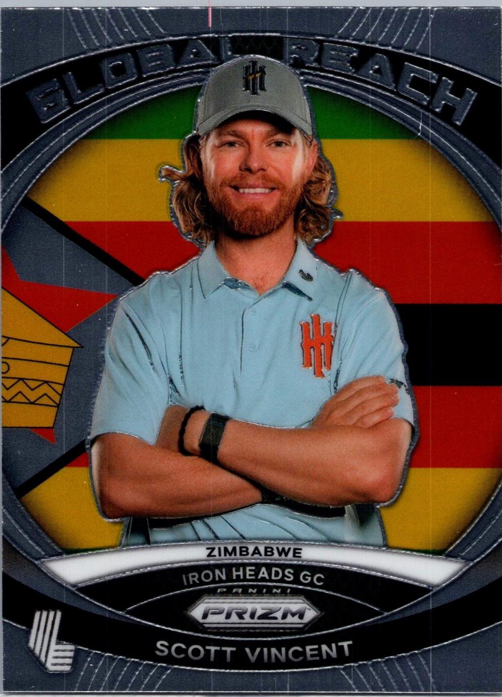 Scott Vincent #4 Golf Cards 2024 Panini Prizm LIV Global Reach