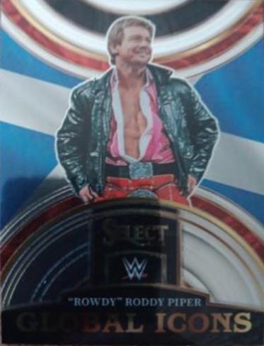 Rowdy' Roddy Piper #1 Wrestling Cards 2023 Panini Select WWE Global Icons