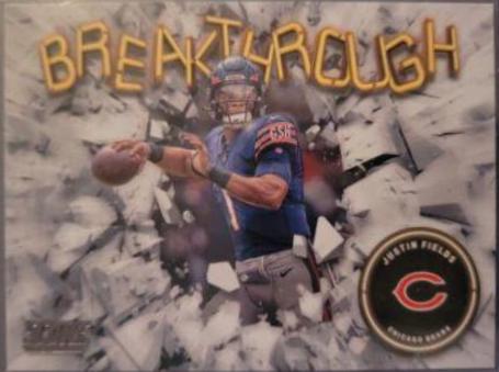 Justin Fields #B15 Football Cards 2022 Panini Score Breakthrough
