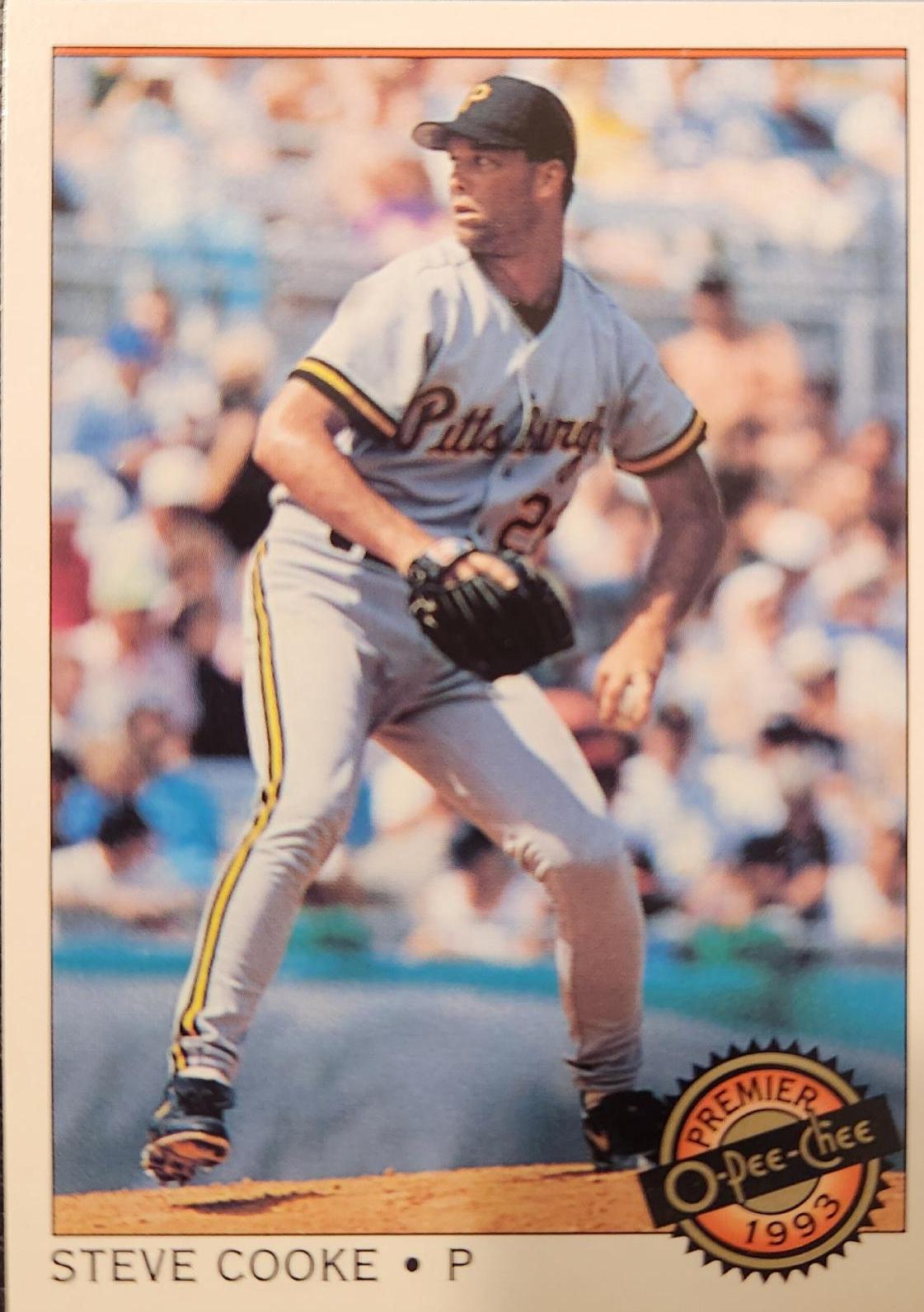 Steve Cooke #19 Baseball Cards 1993 O Pee Chee Premier