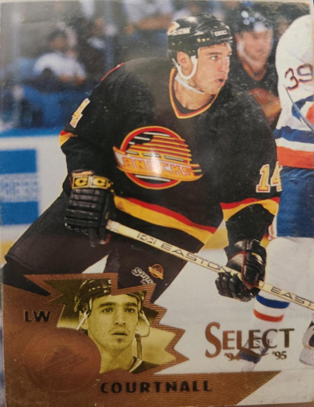 Geoff Courtnall #137 Hockey Cards 1994 Select
