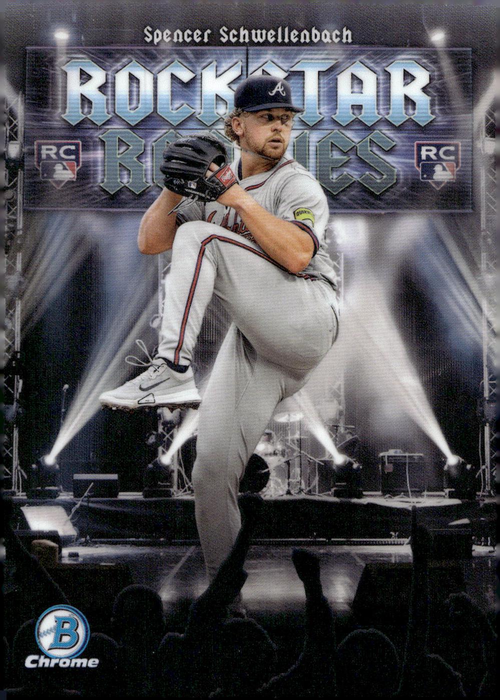 Spencer Schwellenbach #RR-19 Baseball Cards 2025 Bowman Rockstar Rookies