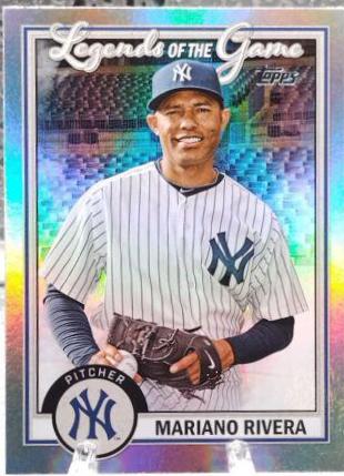 Mariano Rivera #LG-13 Baseball Cards 2023 Topps Legends of the Game