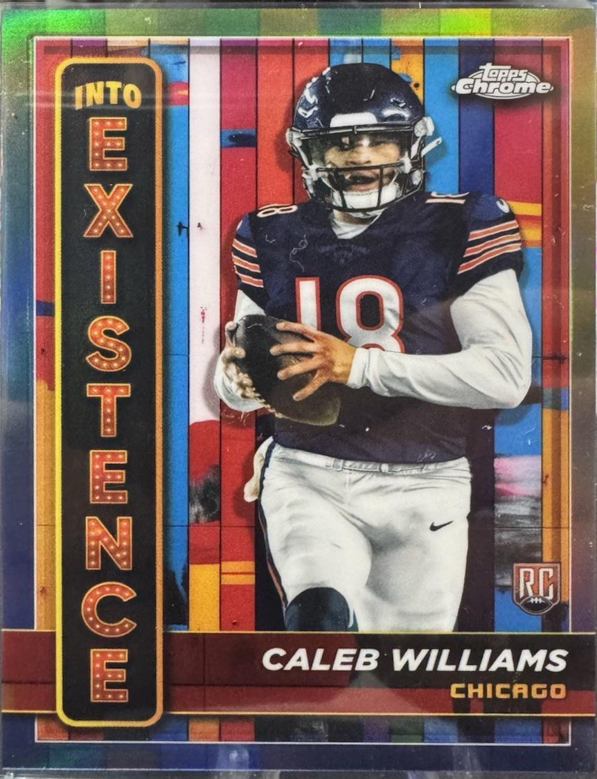 Caleb Williams #IE-1 Football Cards 2024 Topps Chrome Into Existence