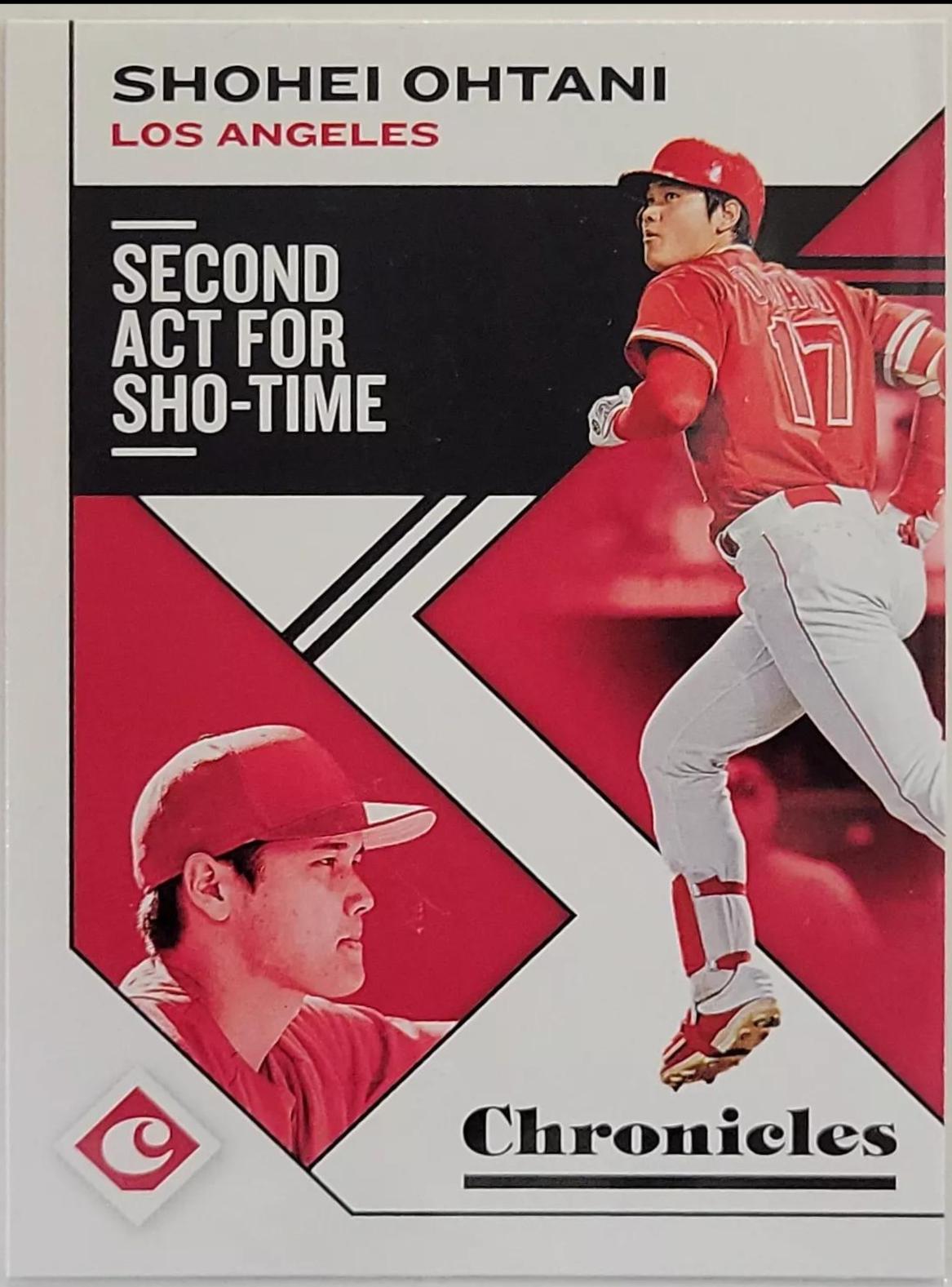 Shohei Ohtani #30 Baseball Cards 2019 Panini Chronicles