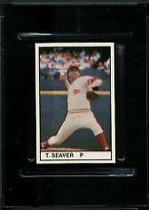 Tom Seaver Baseball Cards 1981 All Star Game Program Inserts Hand Cut