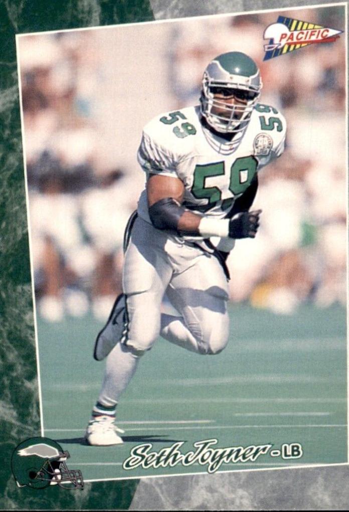 Seth Joyner #17 Football Cards 1993 Pacific