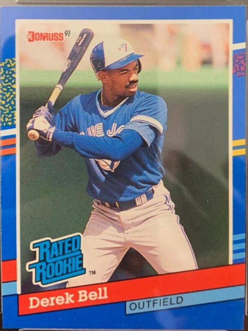 Derek Bell #32 Baseball Cards 1991 Donruss