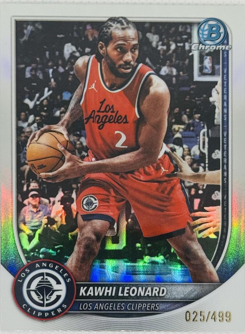 Kawhi Leonard [Refractor] #BCV-118