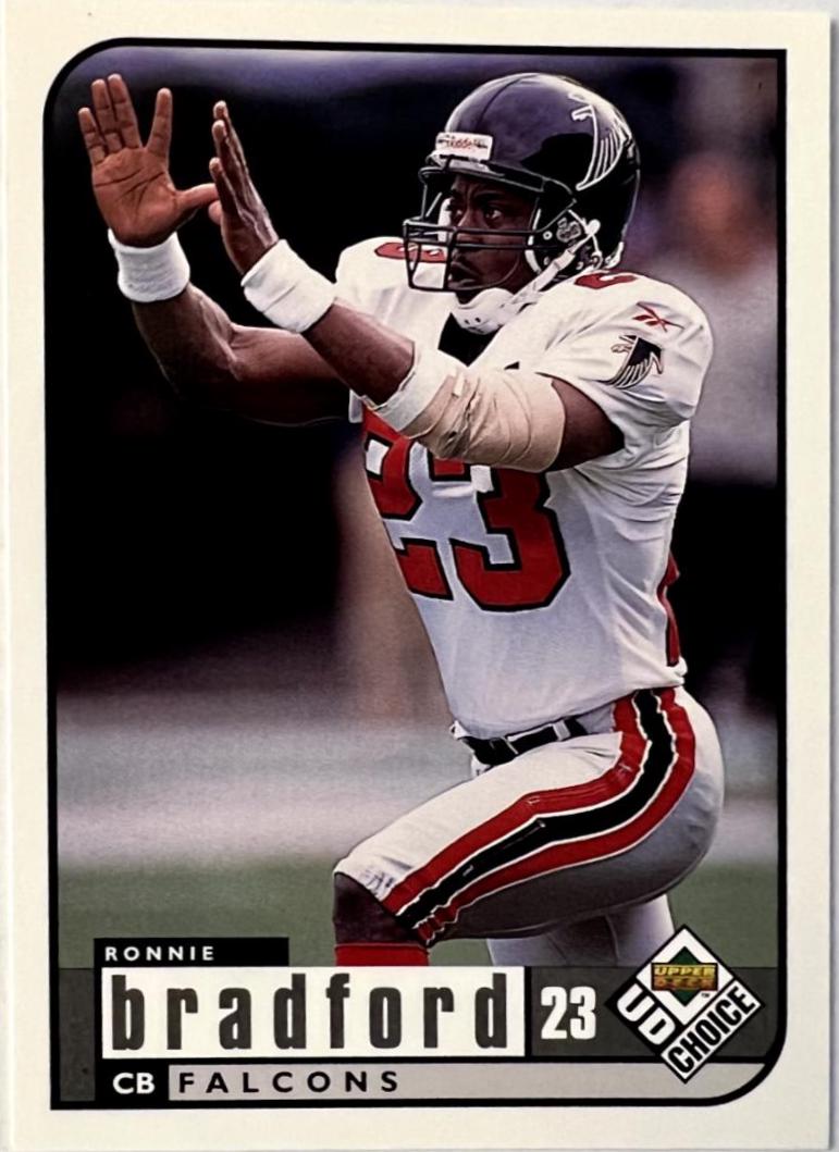 Ronnie Bradford #9 Football Cards 1998 Upper Deck UD Choice