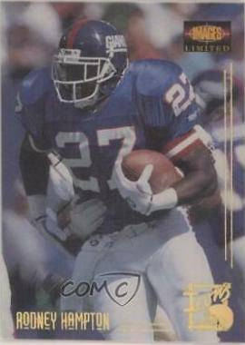Rodney Hampton #I-13 Football Cards 1995 Classic Images Limited Icons