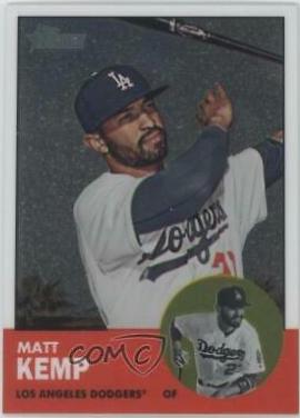 Matt Kemp #HP1 Baseball Cards 2012 Topps Heritage Chrome