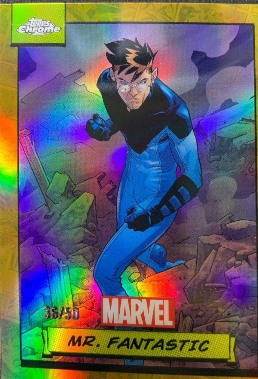 2024 Mr. Fantastic [Gold Refractor] #21