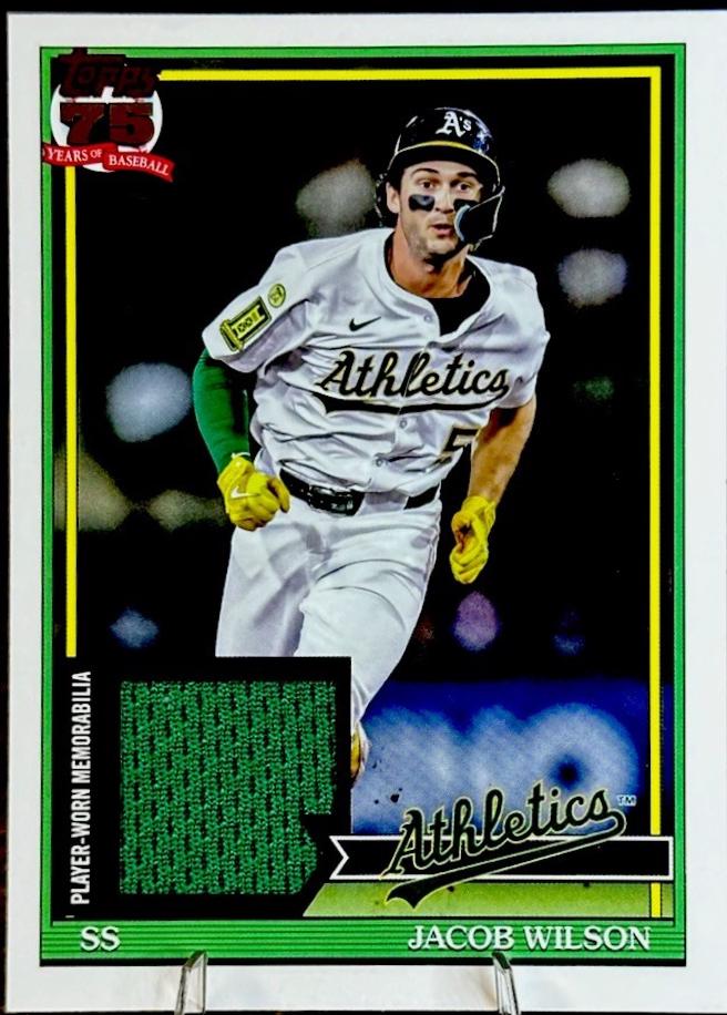 Jacob Wilson #91R-JWI Prices | 2026 Topps 1991 Relic | Baseball Cards