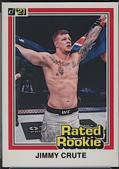 Jimmy Crute #RR14 Ufc Cards 2021 Panini Instant UFC Rated Rookie Retro