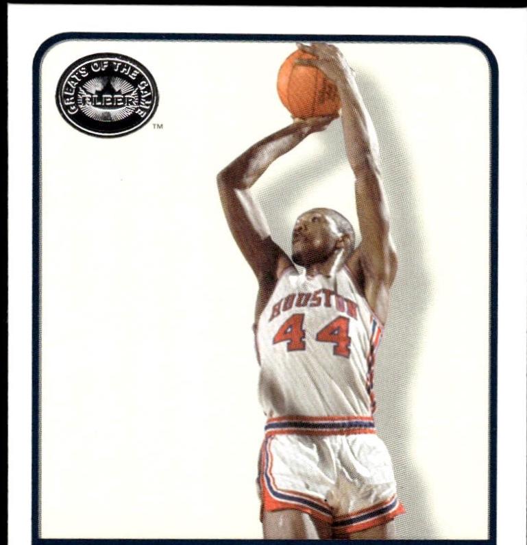 Elvin Hayes #25 2001 Fleer Greats Of The Game Basketball