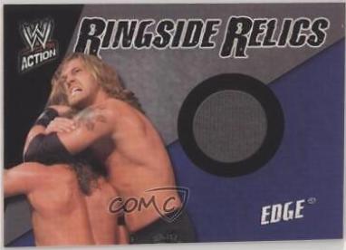 Edge Wrestling Cards 2007 Topps Action WWE Ringside Relics