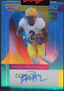 Israel Abanikanda [Prismatic Teal] #BA-IA1