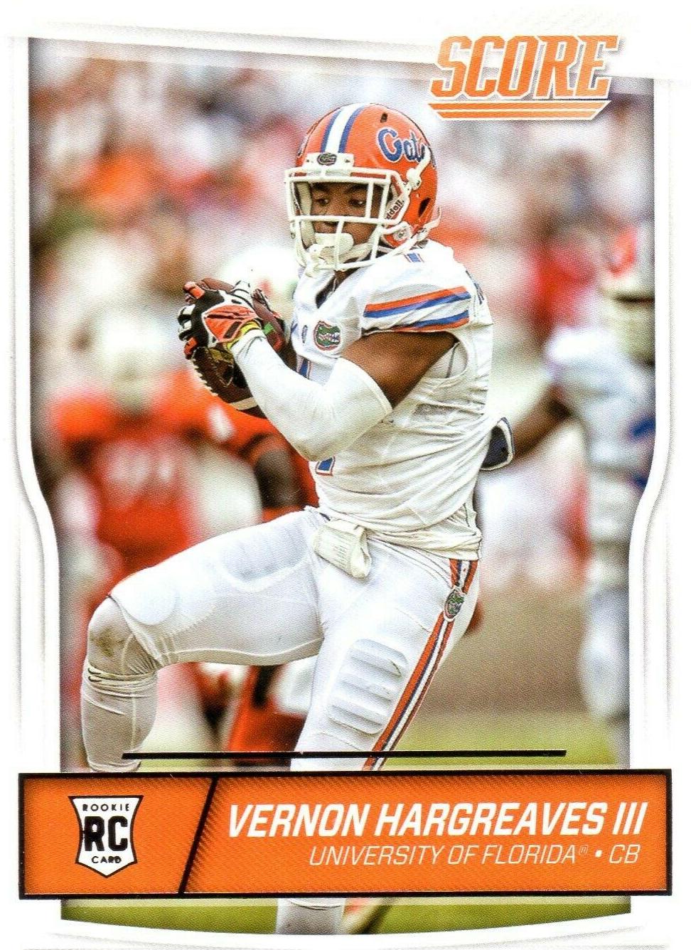 Vernon Hargreaves III #412 2016 Panini Score Football