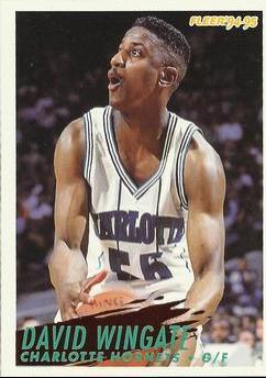 David Wingate #28 Basketball Cards 1994 Fleer