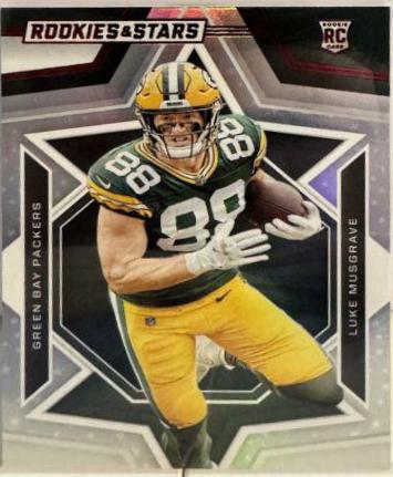 Luke Musgrave #163 Football Cards 2023 Panini Rookies & Stars