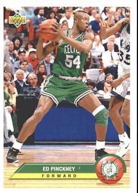Ed Pinckney #BT10 Basketball Cards 1992 Upper Deck McDonald's