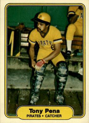 Tony Pena #490 Baseball Cards 1982 Fleer