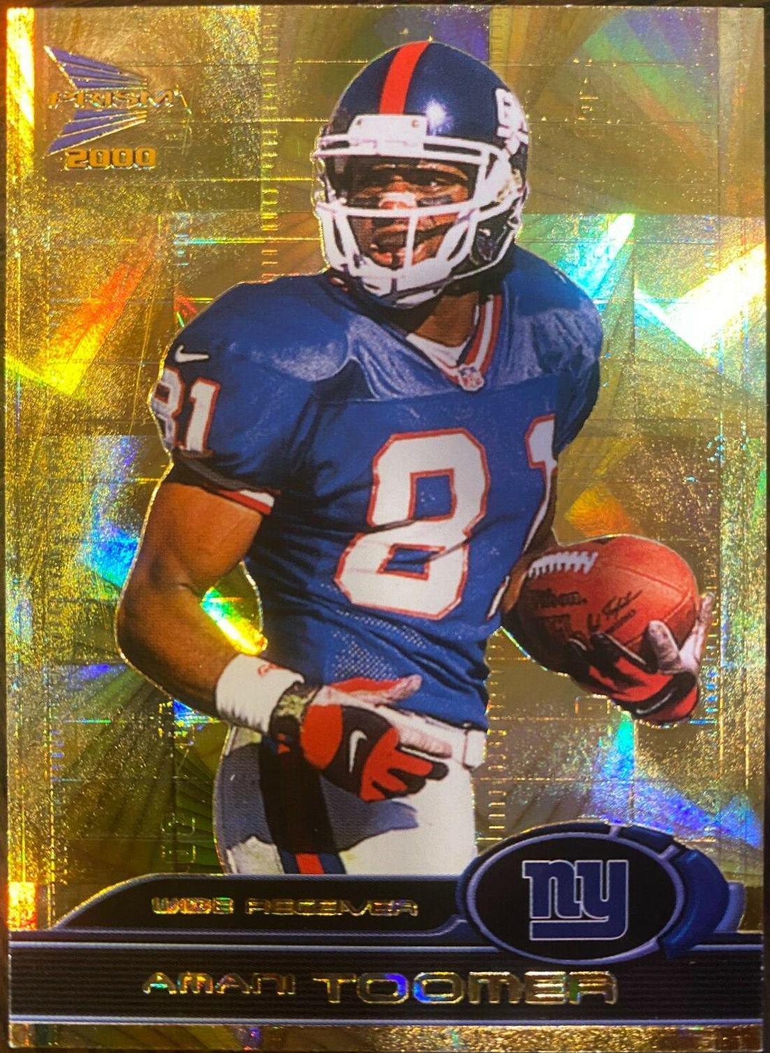 Amani Toomer #60 2000 Pacific Prism Prospects Football