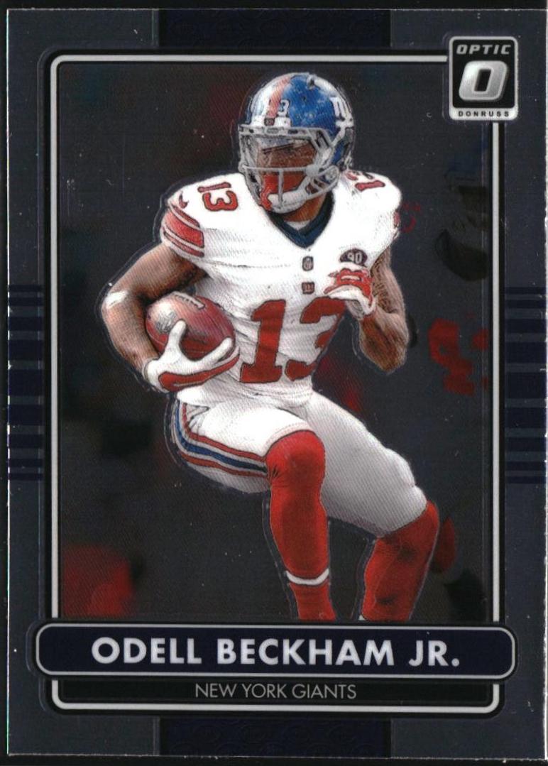 Odell Beckham Jr. #19 Football Cards 2024 Panini Donruss Optic Retro Series