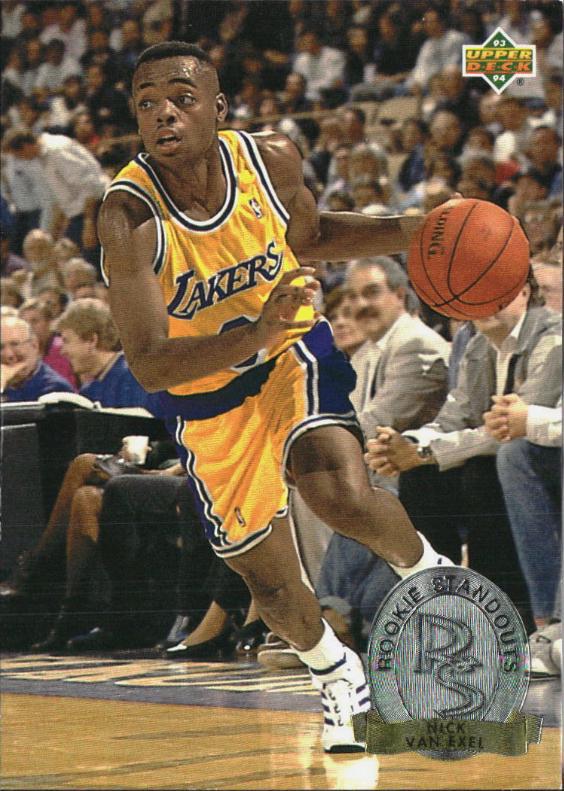 Nick Van Exel #15 Basketball Cards 1993 Upper Deck