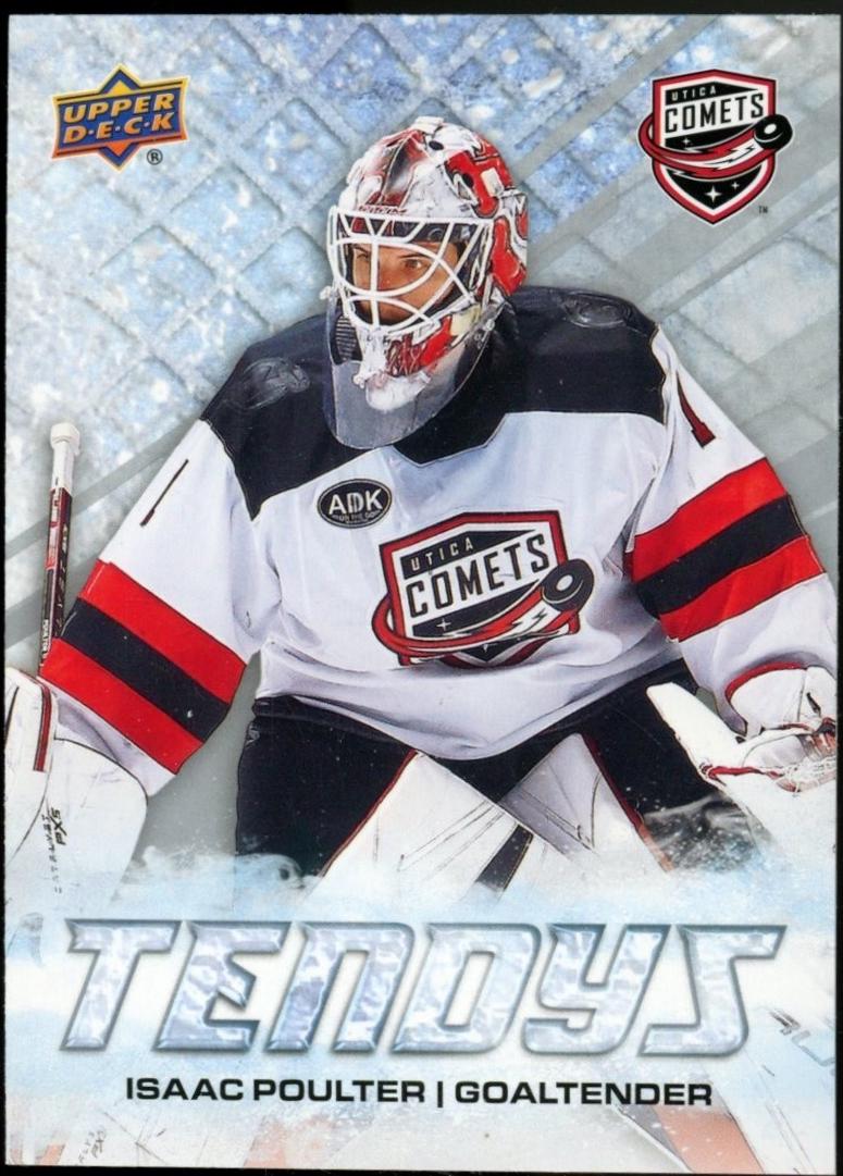 Isaac Poulter #T-8 Hockey Cards 2024 Upper Deck AHL Tendys