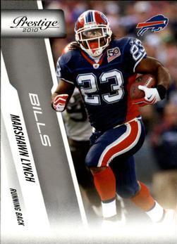 Marshawn Lynch #24 Football Cards 2010 Panini Prestige
