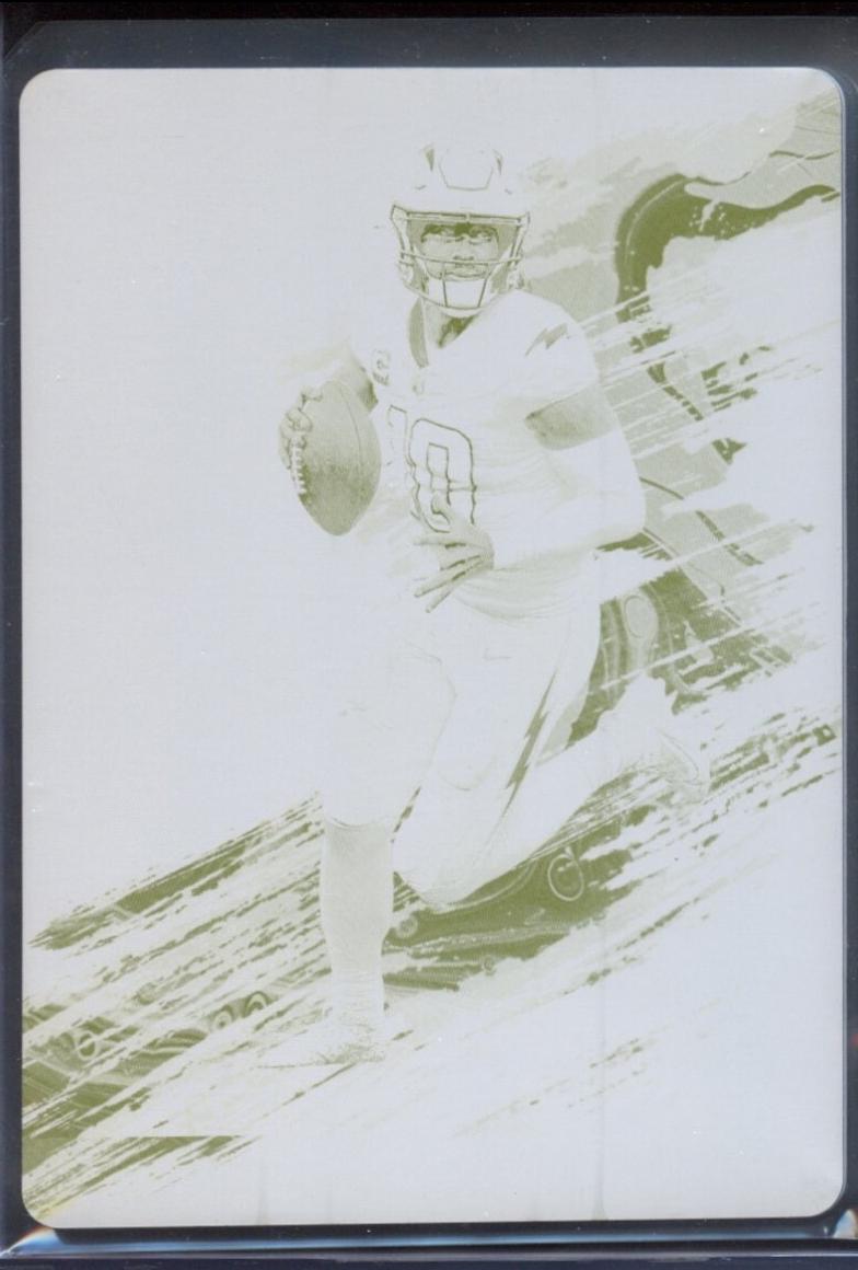 Justin Herbert [Printing Plate] #36