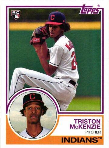 Triston McKenzie #143 Baseball Cards 2021 Topps Archives