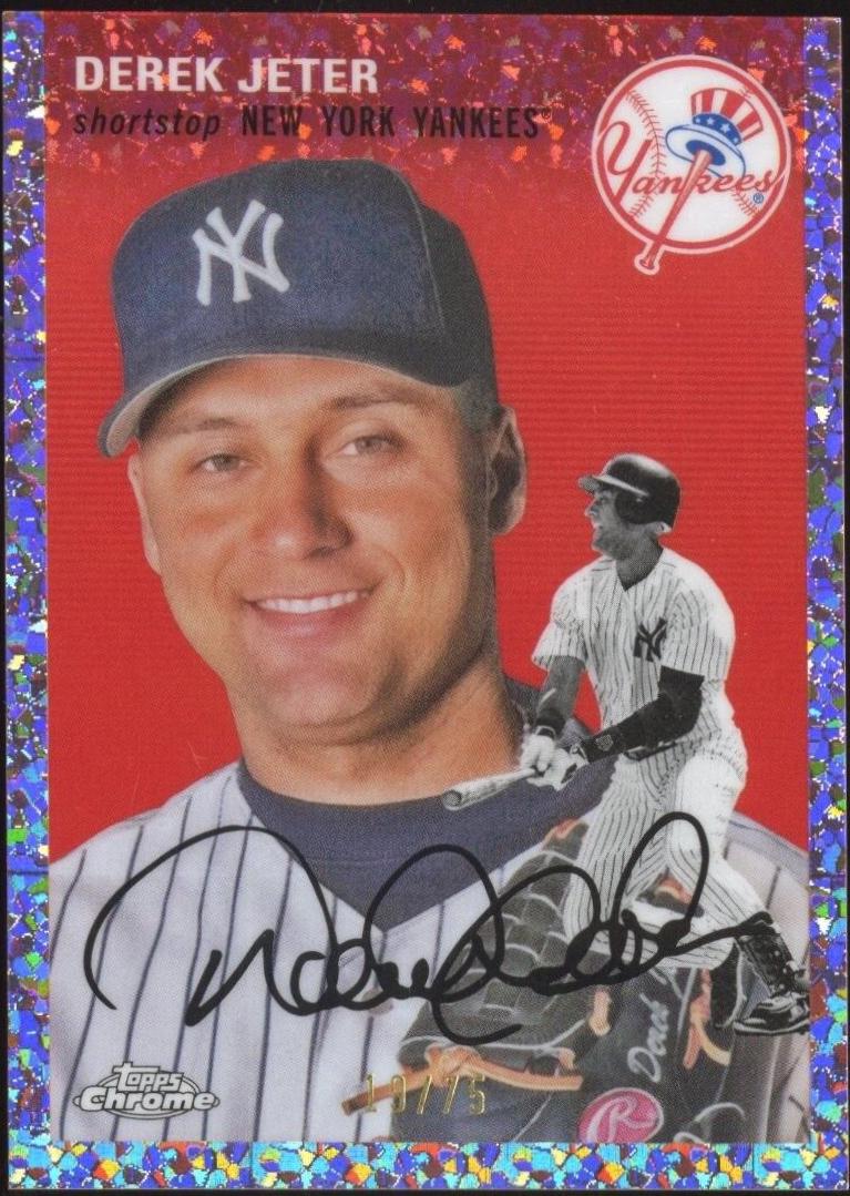 Derek Jeter [Rose Gold Mini-Diamond Refractor] #396