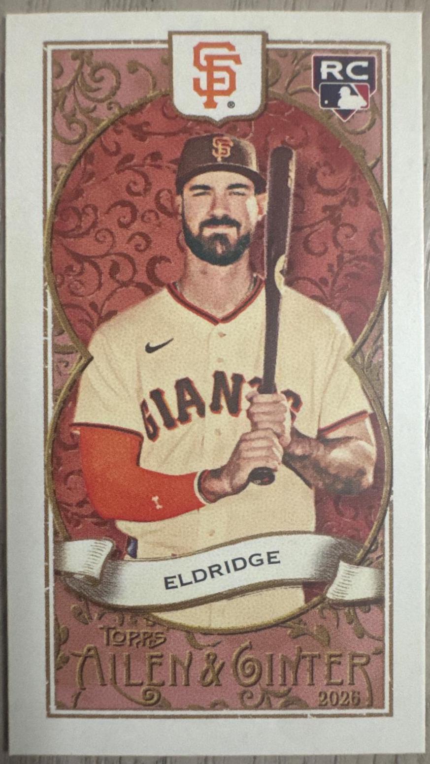 Bryce Eldridge #N34-21 2026 Onit Athlete Gravity N34 Baseball
