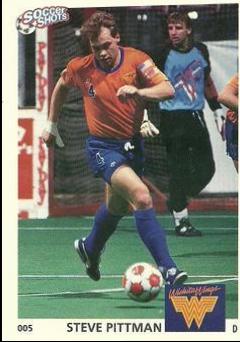 Steve Pittman #5 Soccer Cards 1991 Soccer Shots MSL